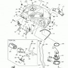 MT10 (MT10LB/MT10LCB/MT10LCGY/MT10LGY) Топливный бак
