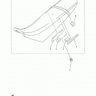 WR250R (WR25RHC/WR25RH) Сиденье
