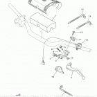 YZ250X  (YZ250XK) Рулевые переключатели