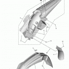 YZ250F (YZ250FLGY/YZ250FLL) Крыло