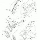YZ250FX (YZ250FXJ) Боковые обтекатели