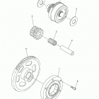YZ250FX (YZ250FXH) Муфта стартера