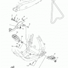 YZ250 (YZ250H2) Подножки