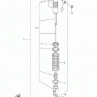 YZ85  (YZ85L) Задний рычаг подвески