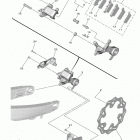 YZ250F (YZ250FLGY/YZ250FLL) Задний суппорт