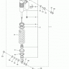 WR250FK Задняя подвеска
