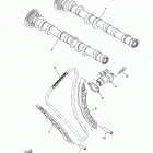 MT10 (MT10LB/MT10LCB/MT10LCGY/MT10LGY) Распредвал и цепь ГРМ