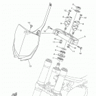 YZ250X  (YZ250XK) Управление