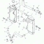 YZ250FX (YZ250FXH) Радиатор и Патрубки