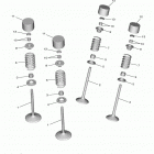 YZ450F  (YZ450FLL/YZ450FLGY) Клапана
