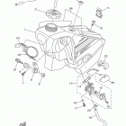 YZ250X  (YZ250XK) Топливный бак