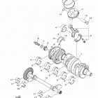MT10 (MT10LB/MT10LCB/MT10LCGY/MT10LGY) Коленчатый вал & Поршень