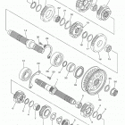BOLT (XVS95CLCB/XVS95CLB) Трансмиссия