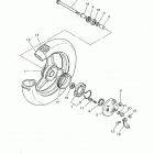 PW50  (PW50L2) Переднее колесо