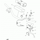 YZ85  (YZ85L) Рулевые переключатели