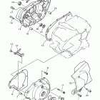 V STAR 250 (XV250L1/XV250L1C) Крышка картера двигателя