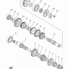 TTR230  (TTR230L) Трансмиссия