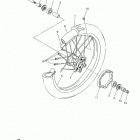 WR250R (WR25RHC/WR25RH) Переднее колесо