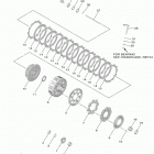 YZ250F  (YZ250FLGY/YZ250FLL) Сцепление