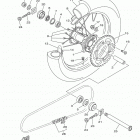 YZ250X  (YZ250XK) Переднее колесо