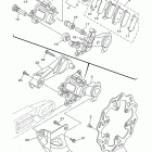 WR250FK Задний суппорт