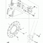 YZ85  (YZ85L) Передний суппорт