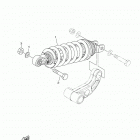 MT09 (MT09LCGY/MT09LGY/MT09LCB/MT09LB/MT09LCL/MT09LL) Задняя подвеска