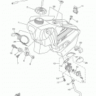 YZ250  (YZ250K2) Топливный бак