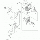 MT10 (MT10LB/MT10LCB/MT10LCGY/MT10LGY) Водяной насос