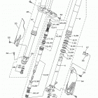 YZ450FX  (YZ450FXJ) Передняя вилка