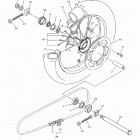 YZ250FX (YZ250FXH) Переднее колесо