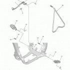 YZ450F  (YZ450FLL/YZ450FLGY) Подножки
