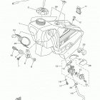 YZ250 (YZ250K2) Топливный бак