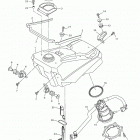 YZ250FX (YZ250FXJ) Топливный бак