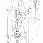 YZ125 (YZ125H2) Карбюратор