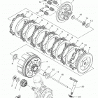 YZ85  (YZ85L) Сцепление