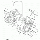 YZ85  (YZ85L) Картер двигателя