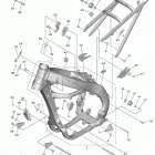 YZ250F (YZ250FKW/YZ250FKL) Рама