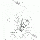 BOLT (XVS95CLCB/XVS95CLB) Переднее колесо
