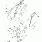 TTR230  (TTR230L) Боковые обтекатели