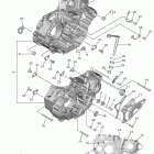 YZ450F  (YZ450FLL/YZ450FLGY) Картер двигателя