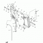 YZ250X  (YZ250XK) Радиатор и Патрубки