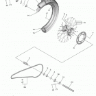 YZ450F  (YZ450FLL/YZ450FLGY) Переднее колесо