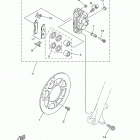 TTR125LE  (TTR125LEL) Передний суппорт