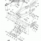 TTR125LE  (TTR125LEL) Задний рычаг подвески