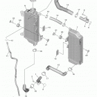YZ250F (YZ250FLGY/YZ250FLL) Радиатор и Патрубки
