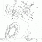 YZ250X  (YZ250XK) Передний суппорт