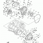 FJ09 (FJ09HCW/FJ09HCL/FJ09HW/FJ09HL) Крышка картера двигателя