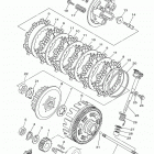 XT250 (XT250H/XT250HC) Сцепление