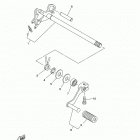 TW200 (TW200L1C/TW200L1) Вал переключения